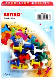 Kenko Push Pin , Paku Payung Warna Warni