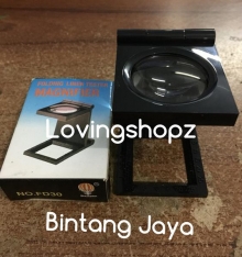 Kaca Pembesar Lipat, Magnifier FD 30