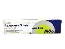 Pembolong Kertas 4 Lubang, Adjustable Punch 4 Hole