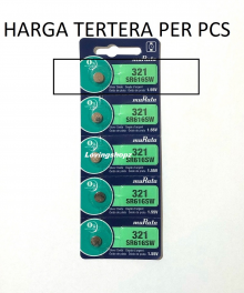 Baterai Kancing Murata SR616SW