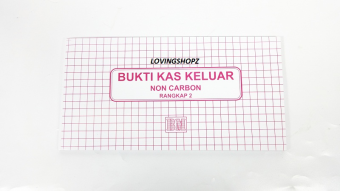 Buku Bukti Kas Keluar