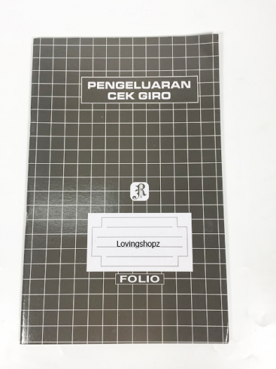 Buku Pengeluaran Cek & Giro Folio