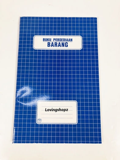 Buku Persediaan Barang ukuran Folio