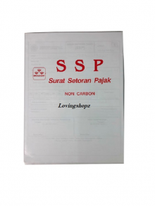 Buku Surat Setoran Pajak/SSP