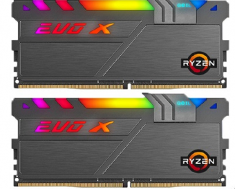 GEIL DDR4 EVO X II RGB LED PC24000 16GB (2x8GB) Black / RAM DDR4 16GB