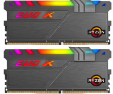 GEIL DDR4 EVO X II RGB LED PC25600 16GB (2x8GB) Gray / RAM DDR4 16GB