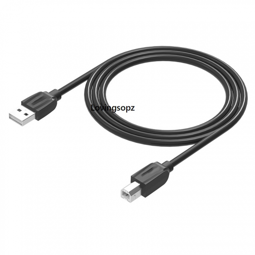 Kabel Data USB 2.0 Type A Male to B Male , Kabel Piano ke Komputer 2 Meter