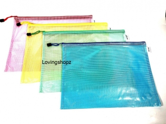 Kantong Dokumen B4| kantong dokumen resleting B4 | Zipper Bag B4