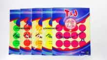 Label T & J No.118 warna, label tom dan jerry No.118 warna