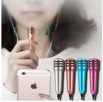 Microphone Mic Mini Karaoke di Handphone