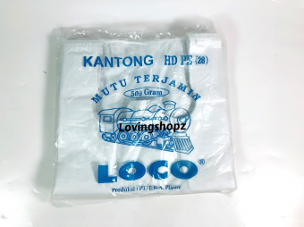 Plastik Loco 28 warna putih