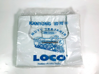 Plastik Loco 35 warna putih