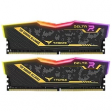 Team Delta TUF DDR4 RGB PC21000 2666Mhz Dual 16GB (2x8GB) Black