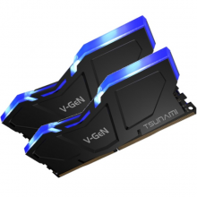 V-GeN Tsunami DDR4 PC24000 3000Mhz 16GB (2x8GB) 15-17-17-35 - Blue LED